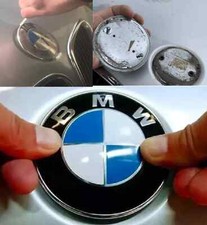 Bmw 82mm Car Front Hood Or Rear Trunk Emblem Badge Logo