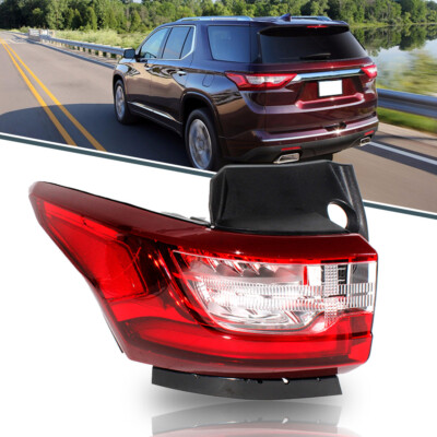 FIONE LED Outer Tail Light Assembly Compatible With Chevy Traverse 2018 2019 2020 2021 Brake Rear Light Left Driver Side LH : Buy Online At Best Price In KSA - Souq Is Now - Foto 12