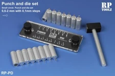 Punch and Die Set (w/16 punches from 0.5mm to 2mm)