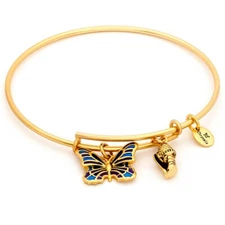 Chrysalis Butterfly Bangle Gold Color Expandable Bangle crbt2002gp