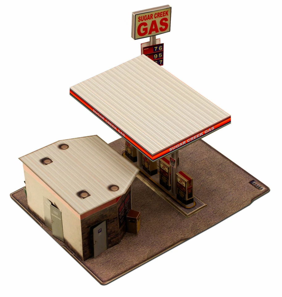 1/32 Slot Car Gas Station Fits Carrera, Scalextric, Strombecker, Eldon, Lionel - Image 4 of 4