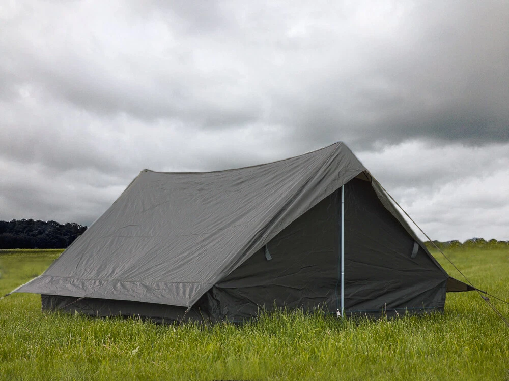 French Army F1 Foreign Legion Lightweight Nylon Commando Tent OD 2 Person - NEW