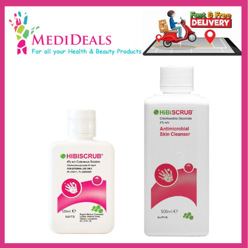 Hibiscrub Antibacterial Skin Cleanser 125ml or 500ml eBay