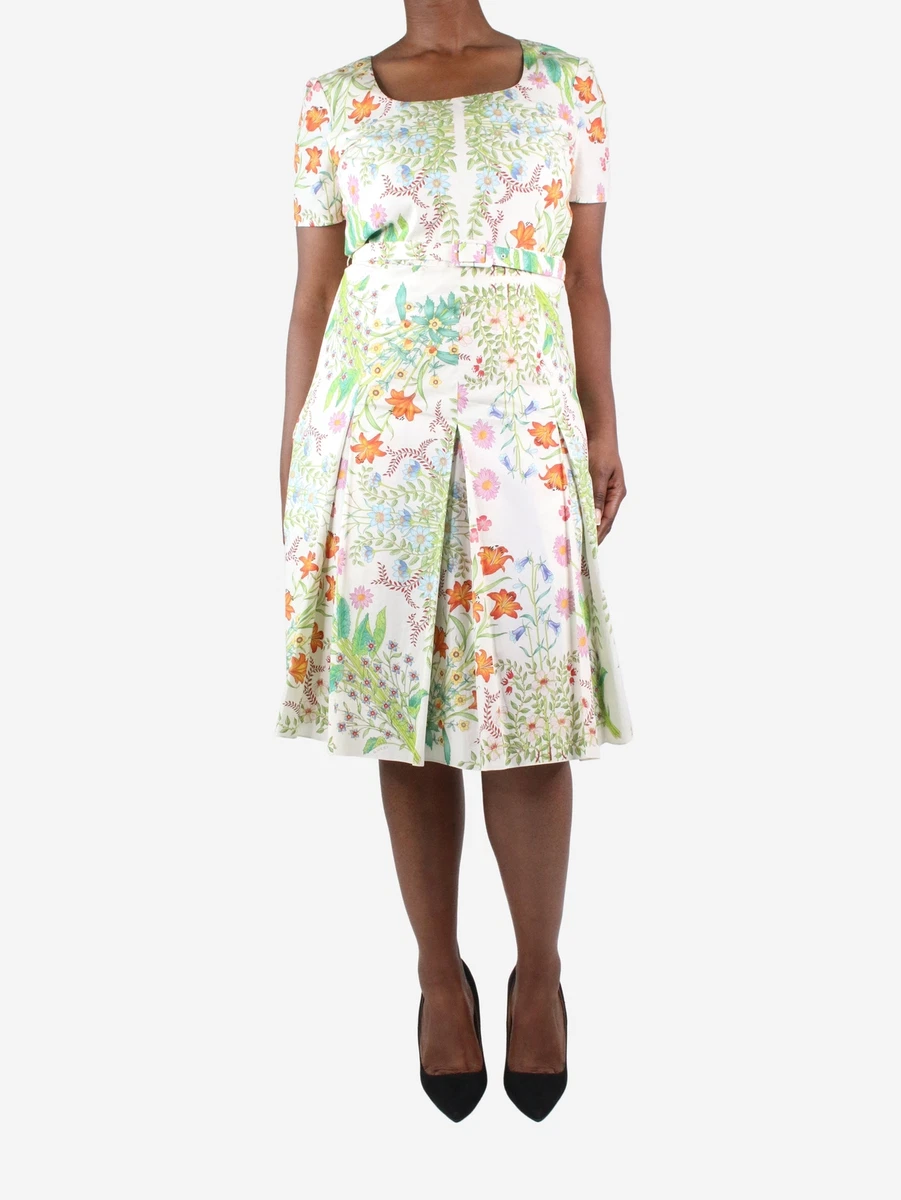Gucci floral dress clearance