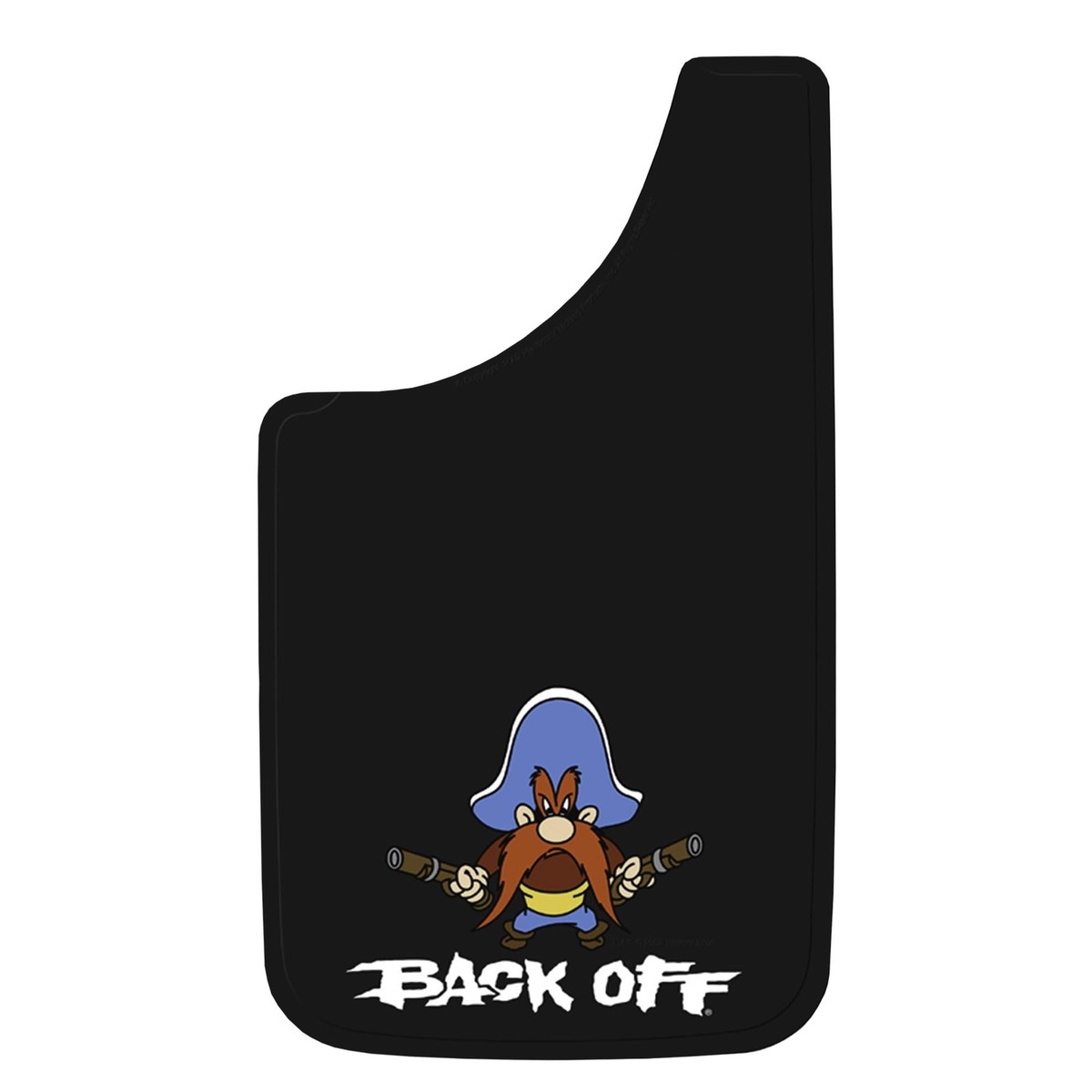 Plasticolor 000502C01 Universal Mud Flaps Yosemite Sam Back Off