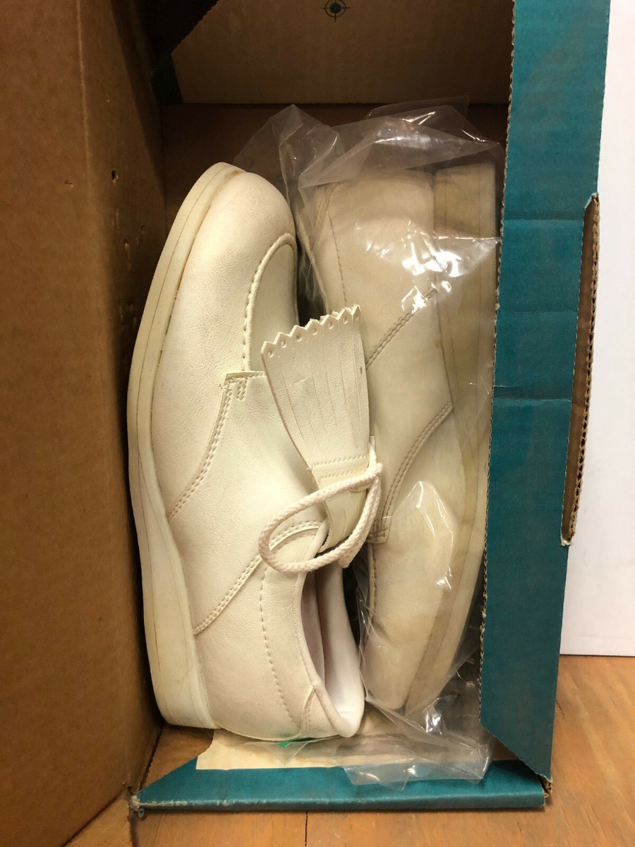 Vintage Mens Footjoy Green-Joys Golf Shoes Spikes Cleats NIB NOS