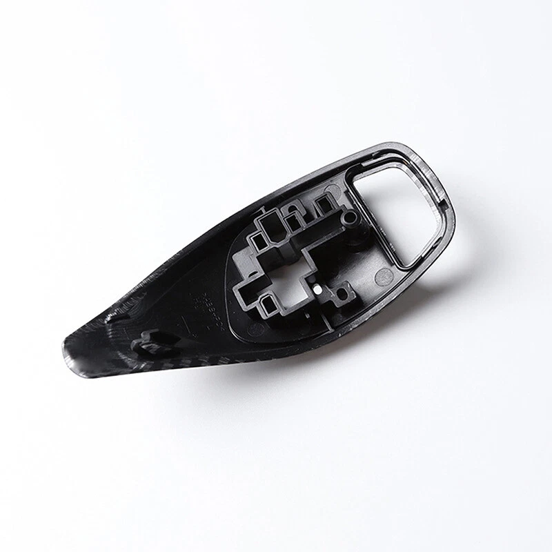 Cubierta adhesiva de palanca de cambios negra brillante para BMW X3 F25 F26 2014-2017 Foto 3 de 4