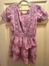 Love Shack Fancy - mini dress pink lace, NWT, XS