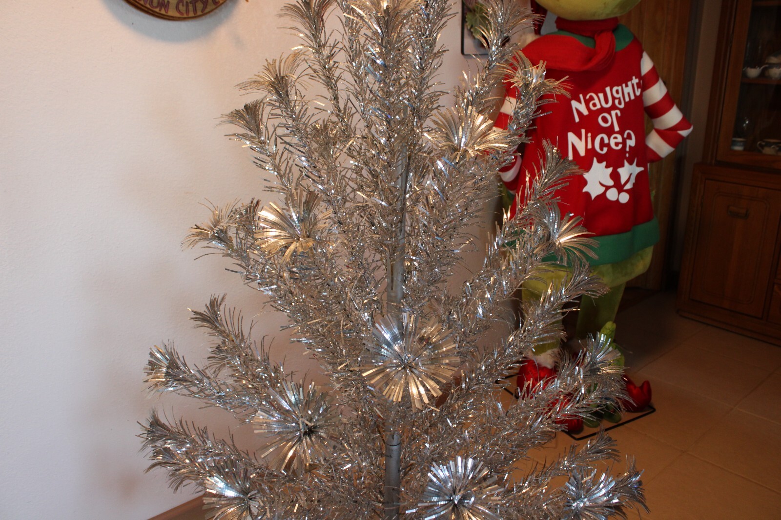 Vintage Star Band “SPARKLER” 6ft POMPOM Aluminum Christmas Tree & Rotating Base eBay