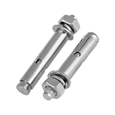 #ad M6 M20 Concrete Sleeve Anchor Bolt Hex Nut Head Fixing A2 A4 Stainless Steel $138.68