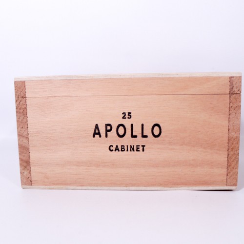 Guardian of the Farm Apollo Gabinete Caja de cigarros de madera vacía 7" x 4,5" x 3,75" - Imagen 7 de 11