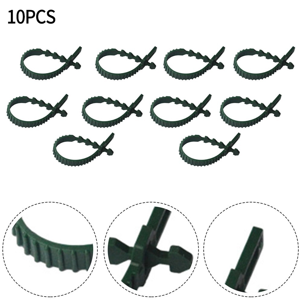 Garden Tie Plant Garden Gardening Greenhouse Straps Supports Adjustable