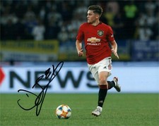 Manchester United Daniel James Autographed Signed 8x10 Photo COA #3