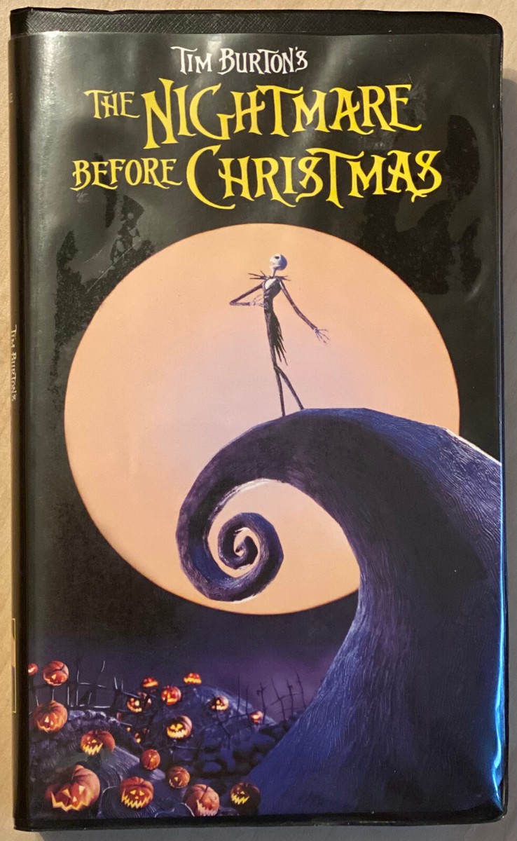 ナイトメア～・ビフォア・クリスマス　吹替版VHS Tim Burton's The Nightmare Before Christmas 1994 VHS Movie