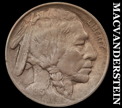 1913 Buffalo Nickel- Type2- Uncirculated Luster No Reserve #J398