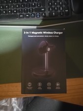 iPhone Wireless Charger 3 in 1 Fast Charging Station Dock