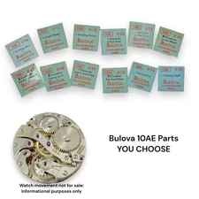 Bulova 10AE Watch Part 1929-1940 FF 324 Various Parts NOS YOU CHOOSE