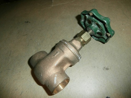 Brass 1" Copper Sweat Gate Valve 125