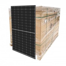 8x 450W Bifacial Solar PV Panels 12V/24V/48V Rigid Frame - UK House Delivery