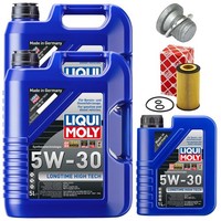 MotoröL Filter Set 5W-30 Liqui Moly 11 Liter + Schraube FüR Mercedes Sprinter