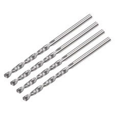4pcs 1.8mm C2/K20 Tungsten Carbide Straight Shank Spiral Flutes Twist Drill Bit