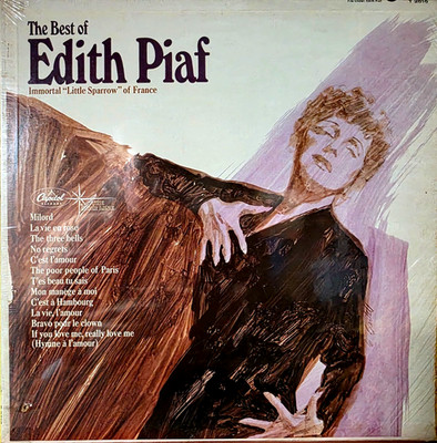 The Best Of Edith Piaf LP CAPITOL MONO T 2616 (VINYL & JACKET NM) FREE SHIPPING