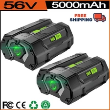 2X For EGO 56V 5.0Ah Battery BA1400T BA4200 BA2800 ST1502LB