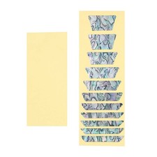 Fretboard Markers Inlay Stickers Decals Trapezoidal Electric Guitar Green Silver