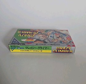 Crazy Climber, with Box & Manual CIB For Nintendo Famicom FC NES