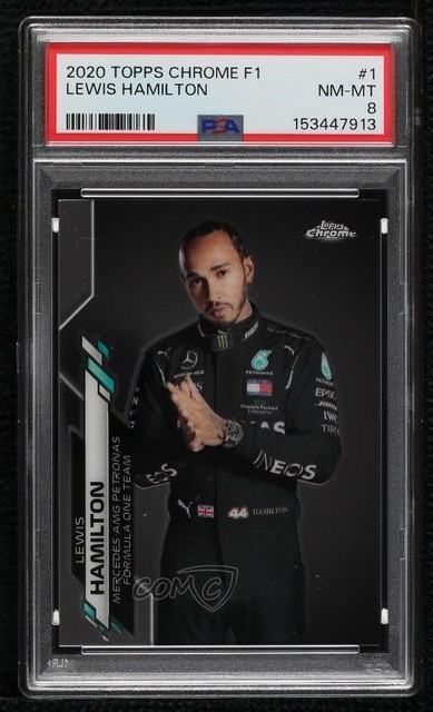 Lewis Hamilton 2020 Topps Chrome Formula 1