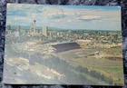64918 Postcard Ice Stadium Calgary Alberta Canada Stampede Park 1975