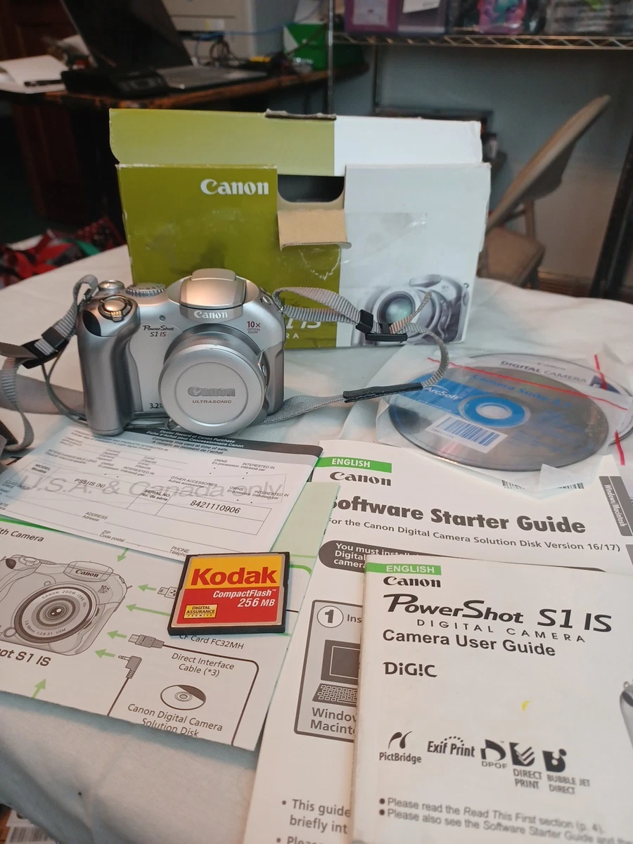 Canon PowerShot S1 IS Digital Cameras for Sale | Shop New & Used