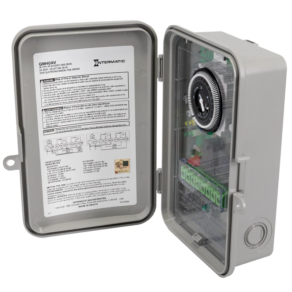 Intermatic Grässlin GM40AV Electromechanical Time Switch - Image 4 of 4