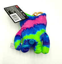 Fuggler Keyring CATCH ME BLUE Butt-On Hole SIR BELCH Tie Dye 5  Keychain NEW