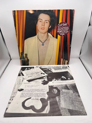 Sid Vicious - Sid Sings - LP w/Inner- V2144 1st But No Poster- 1979 Vinyl EX
