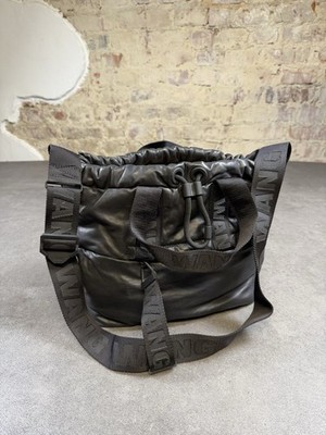 ALEXANDER WANG X H&M LEDER SHOPPER TASCHE BAG SCHWARZ GR. UNI