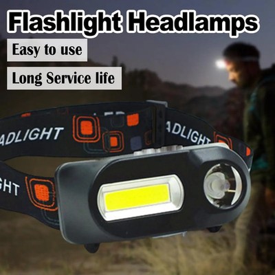 Bright 30000LM Waterproof Headlight USB Rechargeable LED Headlamp Head Torch