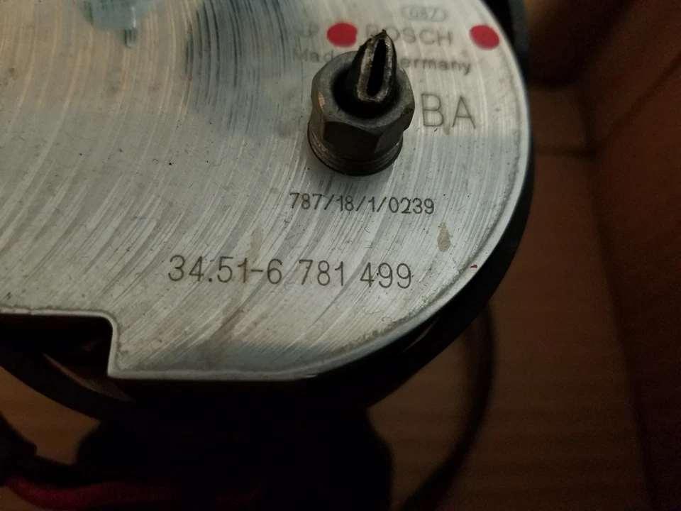 94-08 BMW E38 E66 E65 525I 750I ABS CONTROLE DE TRAÇÃO DE FREIO BOMBA COMPRESSOR DSC - Imagem 4 de 4