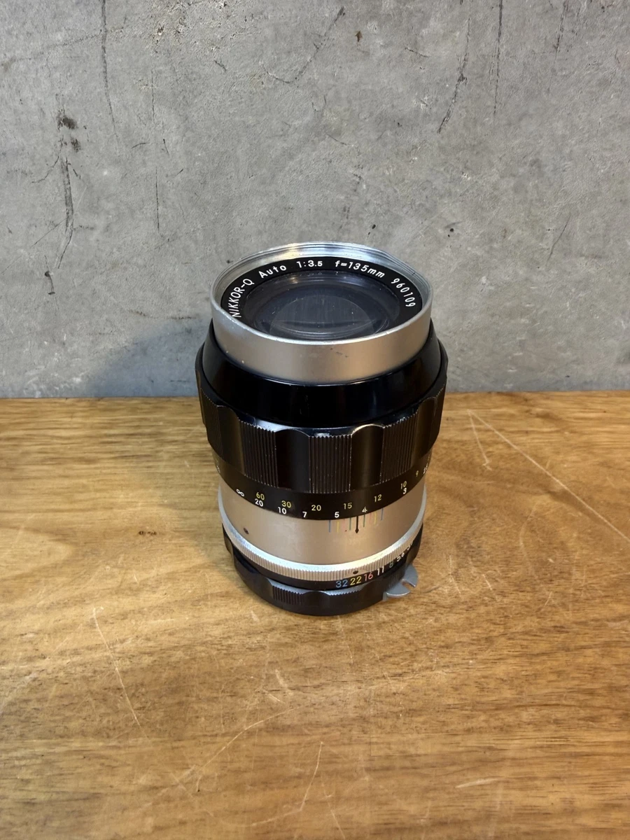 Nikon NIKKOR f/3.5 Camera Lenses 135mm Focal for sale - eBay