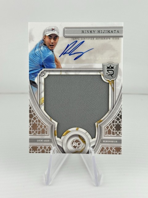 Rinky Hijikata 2024 Topps Royalty #RRA-RH Rookie Jumbo Relic Autograph /75