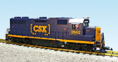 USA Trains GP-38-2 CSX diésel R22231 luces de humo GP38-2 carretera azul/amarillo #2647 | Condition: New