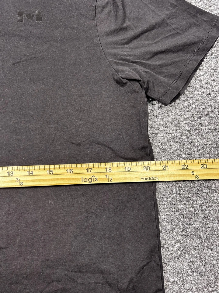 Lululemon Team Canada Shirt Mens M Black Short Sleeve CAN Graphic Olympic Tee - Image 4 of 4