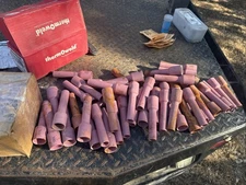 qty 50 slightly dirty TIG Ceramic 53N88XXL #10, 5/8" Ex Ex Long Gas Lens Cup