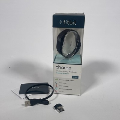 Fitbit Charge Fb404 Black Fitness Activity Tracker NOB