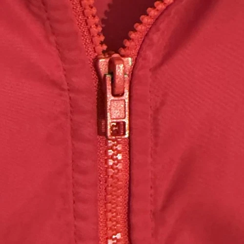 Bearded Goat Full Zip Up Jacket Red Size Small Lumbar Pocket Outdoor Hiking image 13