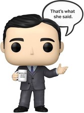 Funko POP! Figura Vinilo Sayings: The Office - Michael [Usado Muy Buen Juguete], Co