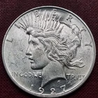 1927 D Peace Dollar $1 Stunning Gem BU UNC Uncirculated #102367