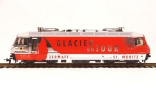 Ge 4/4 III 651 MOB Glacier Express Bemo HOm Electric Locomotive