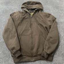 Milwaukee Leather Hoodie Men Medium Black Aramid Fiber Lined Full Zip Motorcycle