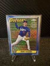 2025 Topps Series 2 - 1990 Topps Chrome Silver Pack Roki Sasaki #T90C135 (RC)